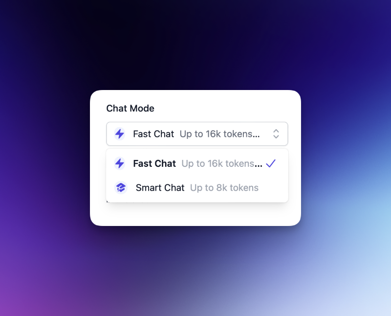 StaffUp AI Chat modes
